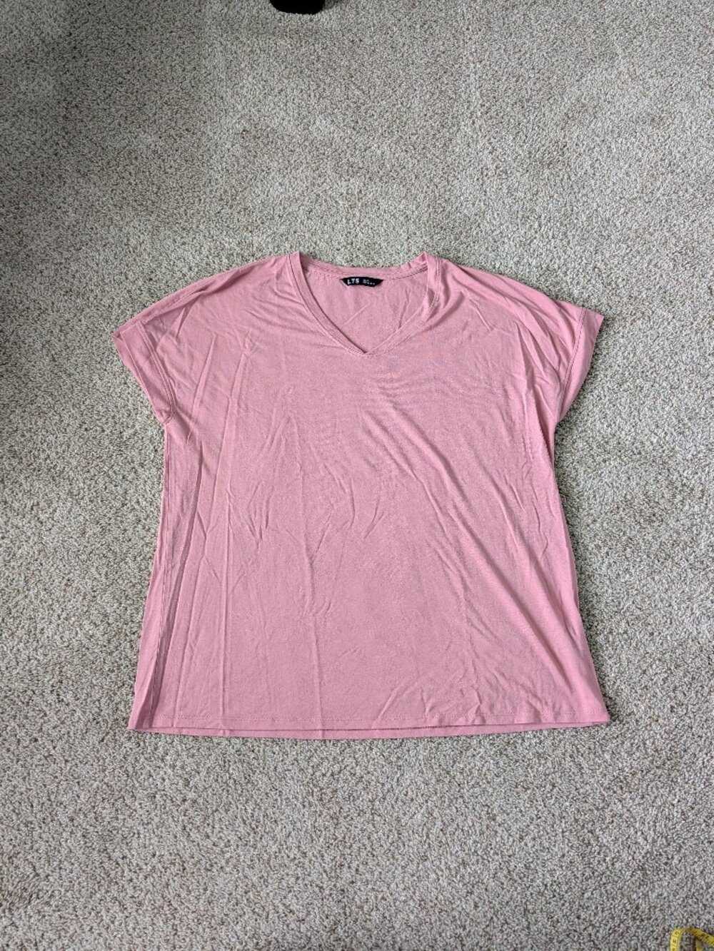 EUC Long Tall Sally Pink premium tee, US size 16